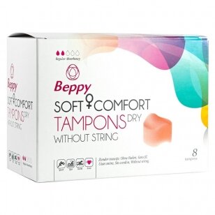 Beppy tamponai Soft Comfort Dry 8 vnt.