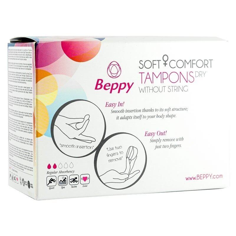 Beppy tamponai Soft Comfort Dry 8 vnt. 1