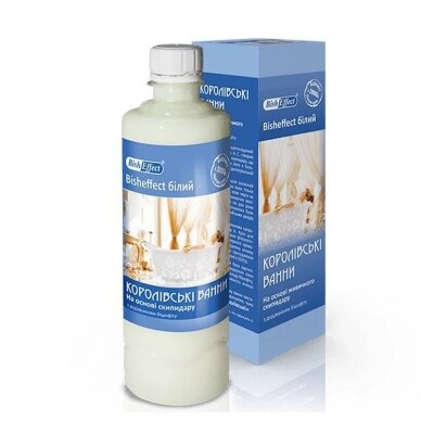 Bish Effect Poltavos Bišofito vonios emulsija Balta, 500 ml Bish Effect Poltavos Bišofito vonios emulsija Balta, 500 ml