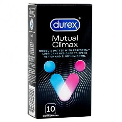 Durex Performax Intense prezervatyvai, 10 vnt. Durex Performax Intense prezervatyvai, 10 vnt.