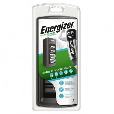 Energizer elementų įkroviklis Universal Energizer elementų įkroviklis Universal