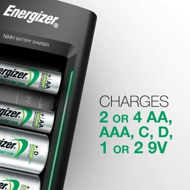 Energizer elementų įkroviklis Universal 2