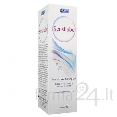 Durex gelis Sensilube Intimate Moisturising, 40 ml Durex gelis Sensilube Intimate Moisturising, 40 ml