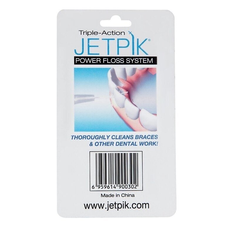 Jetpik burnos irigatoriaus dantų siūlo kasetės, 10 vnt. 1