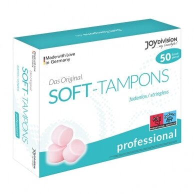 JoyDivision tamponai Professional, 50 vnt. JoyDivision tamponai Professional, 50 vnt.
