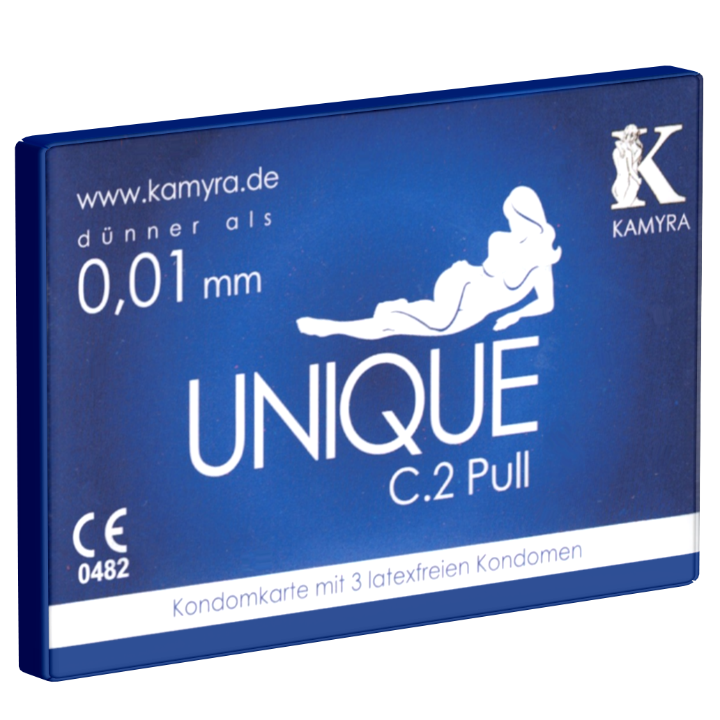 Kamyra Unique C.2 Pull prezervatyvai, 3 vnt. Kamyra Unique C.2 Pull prezervatyvai, 3 vnt.