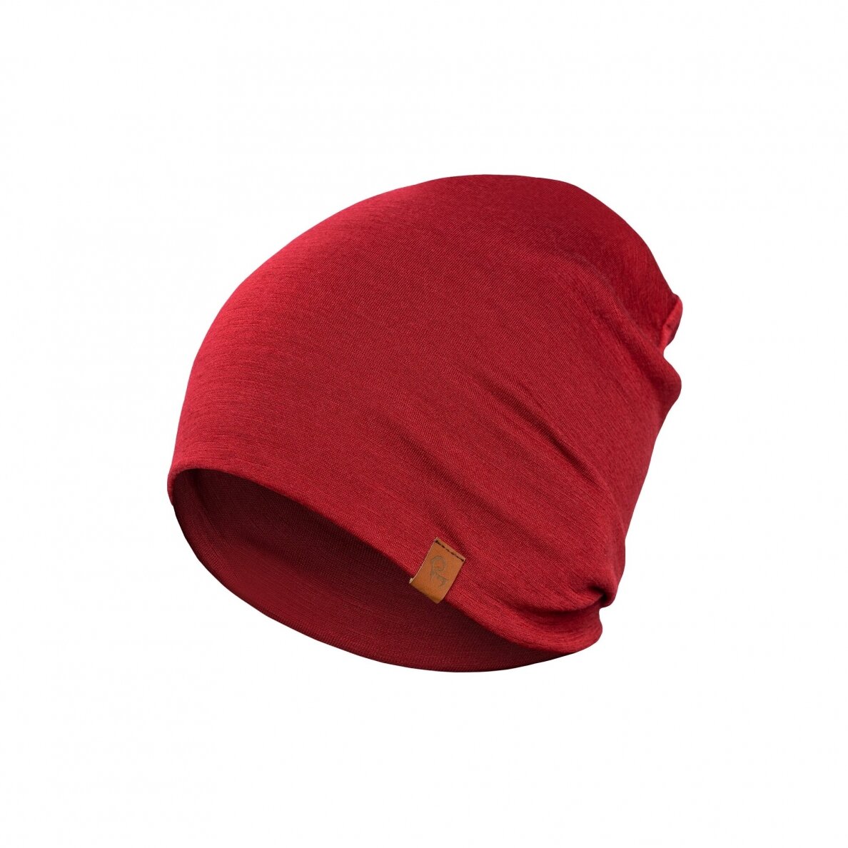 Kepurė iš 100 % merino vilnos, raudona Kepurė iš 100 % merino vilnos, raudona