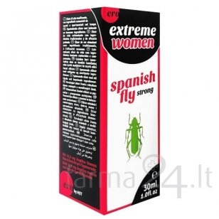 Maisto papildas moterims ero by HOT Spanish Fly Strong Extreme, 30 ml