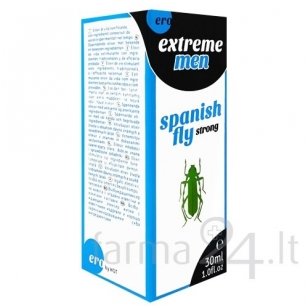 Maisto papildas vyrams ero by HOT Spanish Fly Strong Extreme, 30 ml