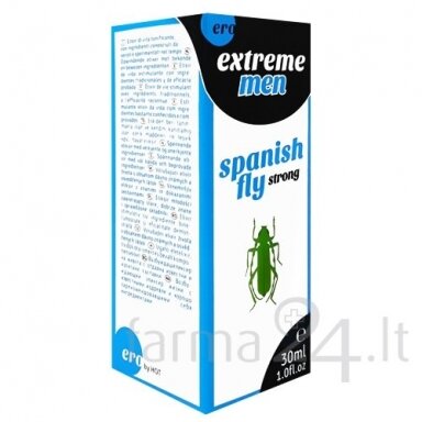 Maisto papildas vyrams ero by HOT Spanish Fly Strong Extreme, 30 ml Maisto papildas vyrams ero by HOT Spanish Fly Strong Extreme, 30 ml