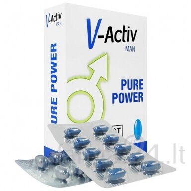 Maisto papildas vyrams HOT V-Activ Man, 20 kaps. Maisto papildas vyrams HOT V-Activ Man, 20 kaps.
