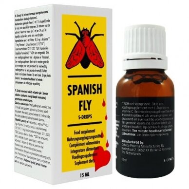 Maisto papildas Spanish Fly S-Drops, 15ml 1