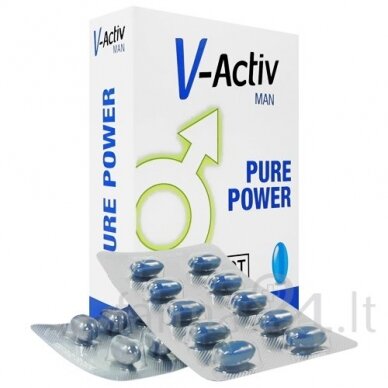 Maisto papildas vyrams HOT V-Activ Man, 20 kaps. Maisto papildas vyrams HOT V-Activ Man, 20 kaps.