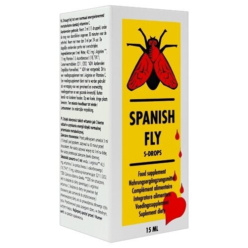 Maisto papildas Spanish Fly S-Drops, 15ml Maisto papildas Spanish Fly S-Drops, 15ml