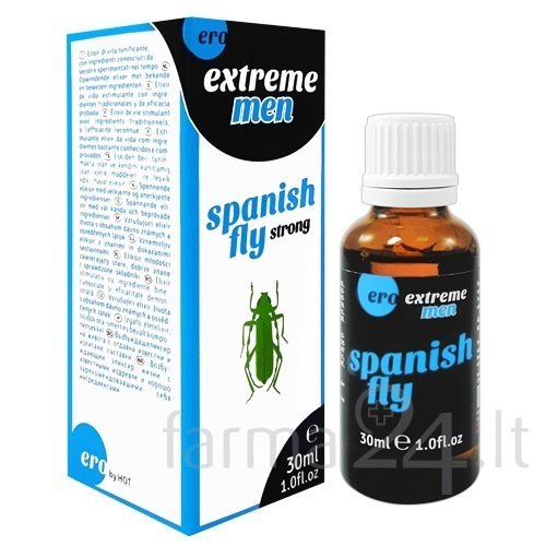 Maisto papildas vyrams ero by HOT Spanish Fly Strong Extreme, 30 ml 1