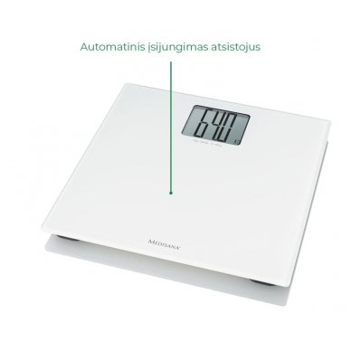 Medisana elektroninės svarstyklės PS 470 XL Glass 8