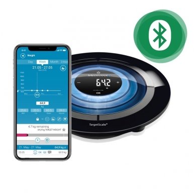 Medisana kūno analizės svarstyklės TargetScale 3 Connect 3