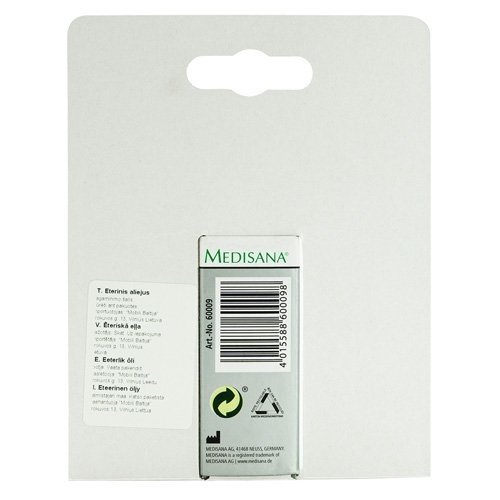 Medisana žaliųjų citrinų eterinis aliejus, 10 ml 1