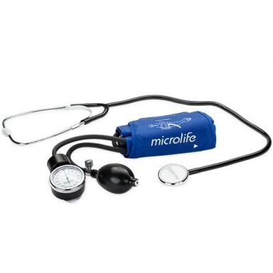 Microlife aneroidinis kraujospūdžio matavimo komplektas BP AG1-20 Microlife aneroidinis kraujospūdžio matavimo komplektas BP AG1-20