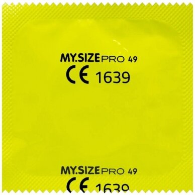 MY.SIZE 49mm prezervatyvai, 3 vnt. 2 MY.SIZE 49mm prezervatyvai, 3 vnt. 2