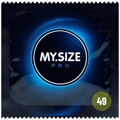 MY.SIZE 49mm prezervatyvai, 36 vnt. 2 MY.SIZE 49mm prezervatyvai, 36 vnt. 2