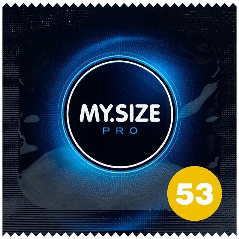 MY.SIZE 53mm prezervatyvai, 3 vnt. 1 MY.SIZE 53mm prezervatyvai, 3 vnt. 1