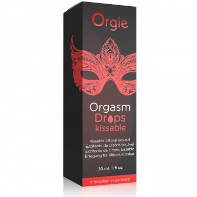 Orgie Orgasm Drops Kissable gelis 30ml Orgie Orgasm Drops Kissable gelis 30ml