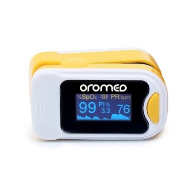 Oromed pulsoksimetras Oro-Pulse Yellow