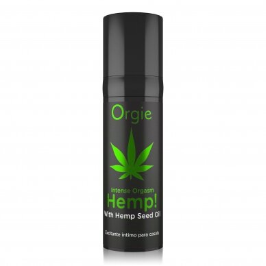Orgie Intense Orgasm Hemp! gelis 15ml 1