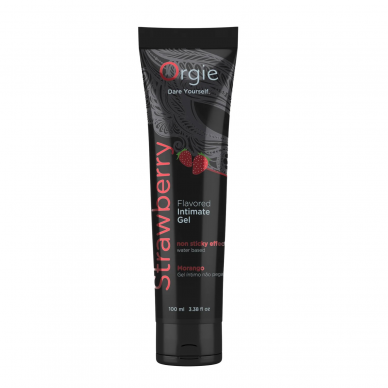 Orgie Lube Tube Strawberry 100ml Orgie Lube Tube Strawberry 100ml