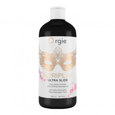 Orgie Noriplay Ultra Slide masažo gelis 500ml 2 Orgie Noriplay Ultra Slide masažo gelis 500ml 2