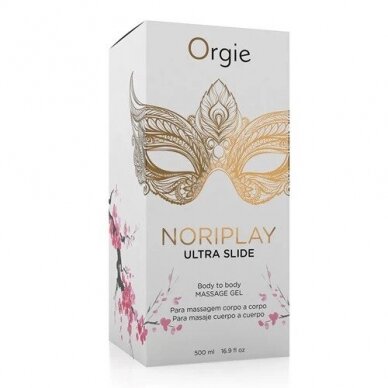 Orgie Noriplay Ultra Slide masažo gelis 500ml