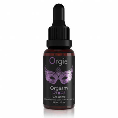 Orgie Orgasm Drops Intimo gelis 30ml 2 Orgie Orgasm Drops Intimo gelis 30ml 2