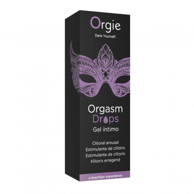 Orgie Orgasm Drops Intimo gelis 30ml