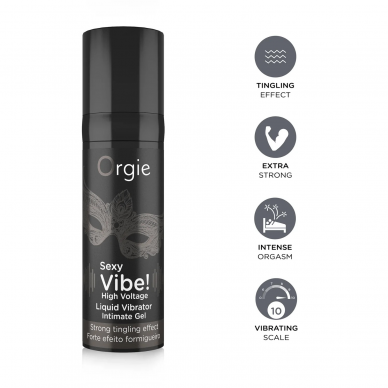 Orgie Sexy Vibe! High Voltage gelis 15ml 1