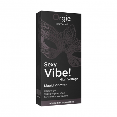 Orgie Sexy Vibe! High Voltage gelis 15ml Orgie Sexy Vibe! High Voltage gelis 15ml