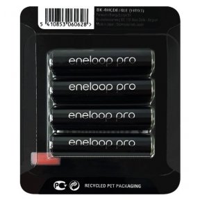 Panasonic Eneloop Pro AAA 930 mAh BK-4HCDE/4LE elementai, 4 vnt.