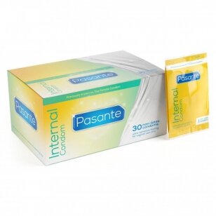 Pasante Internal moteriški prezervatyvai, 30 vnt.