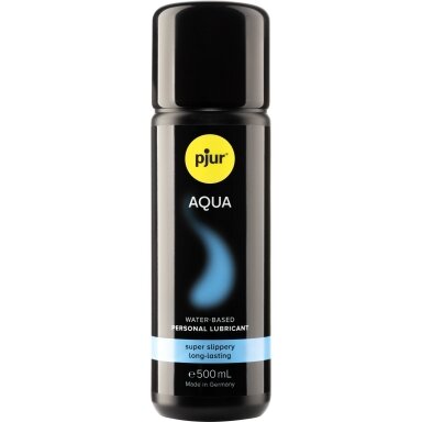 pjur AQUA vandens pagrindo lubrikantas 500 ml (didelė talpa) pjur AQUA vandens pagrindo lubrikantas 500 ml (didelė talpa)