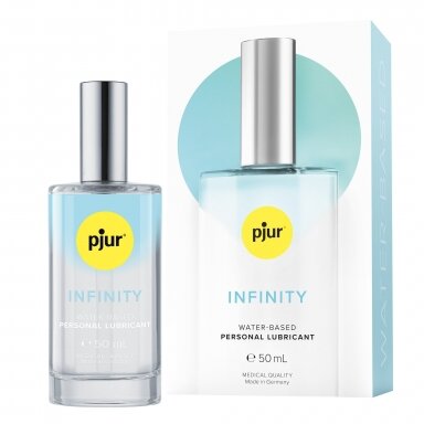 pjur INFINITY Water lubrikantas jautriai odai 50 ml pjur INFINITY Water lubrikantas jautriai odai 50 ml