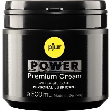 pjur POWER Cream lubrikantas fistingui 500 ml pjur POWER Cream lubrikantas fistingui 500 ml