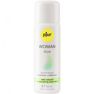 pjur WOMAN Aloe lubrikantas su alavijais 30 ml pjur WOMAN Aloe lubrikantas su alavijais 30 ml