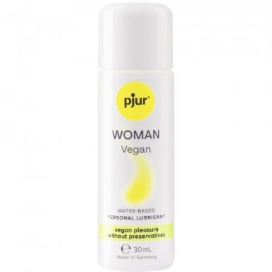 pjur WOMAN Vegan lubrikantas moterims 30 ml (veganiškas) pjur WOMAN Vegan lubrikantas moterims 30 ml (veganiškas)