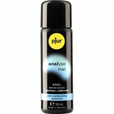 pjur analyse me! drėkinamasis lubrikantas analiniam seksui 30 ml pjur analyse me! drėkinamasis lubrikantas analiniam seksui 30 ml
