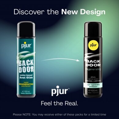 pjur BACK DOOR Regenerating lubrikantas su pantenoliu 100ml 2