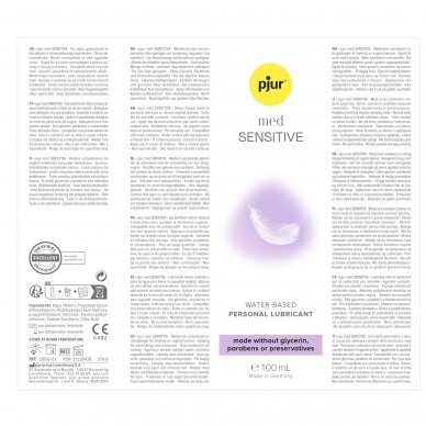 pjur lubrikantas MED Sensitive Glide, 100 ml 1