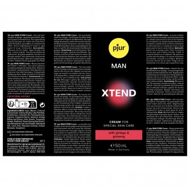 pjur MAN Xtend kremas 50ml 1 pjur MAN Xtend kremas 50ml 1