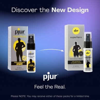 pjur Superhero Delay purškiklis 20ml 2 pjur Superhero Delay purškiklis 20ml 2