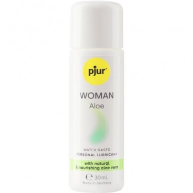 pjur WOMAN Aloe lubrikantas su alavijais 30 ml pjur WOMAN Aloe lubrikantas su alavijais 30 ml
