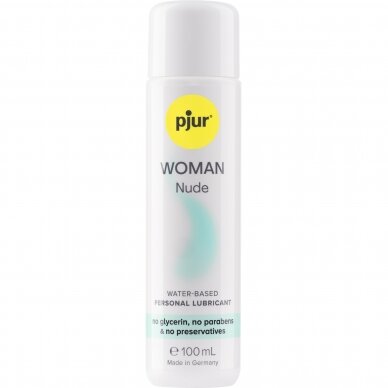 pjur WOMAN Nude lubrikantas moterims 100 ml (natūralus)